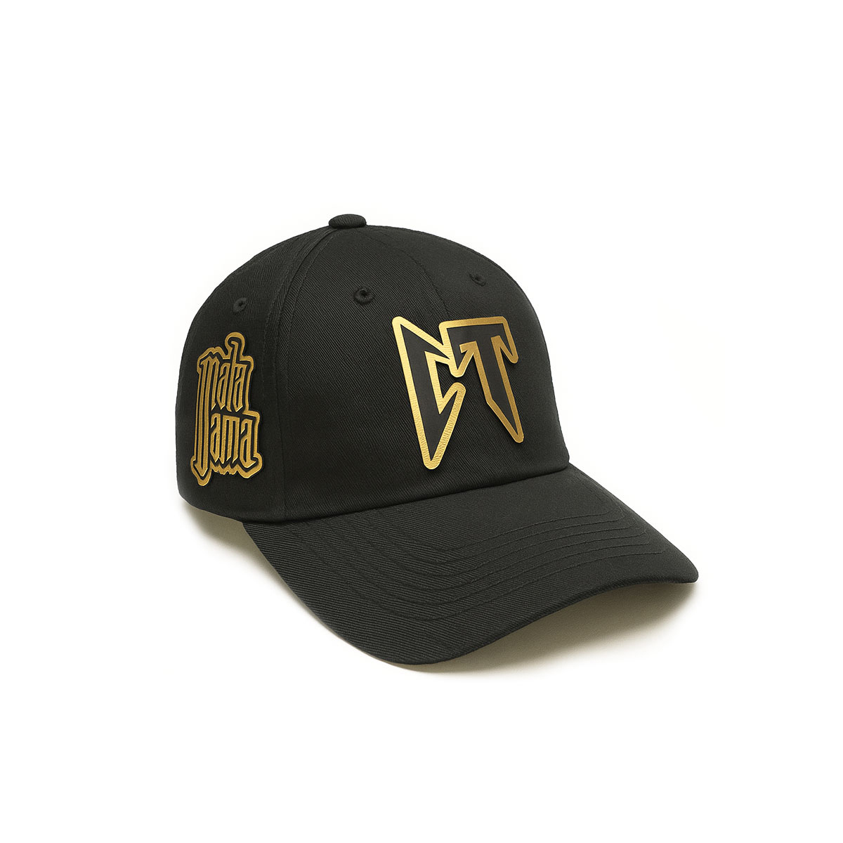 Foto 2 pulgar | Gorra Knite Corridos Tumbados Negra Gabardina Ajustable