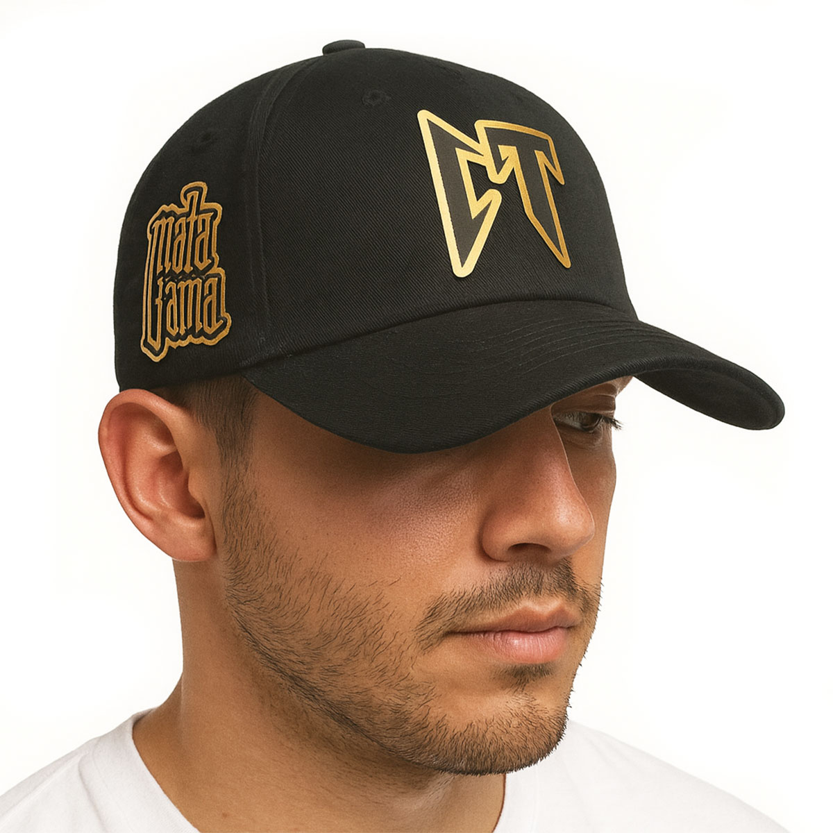 Foto 5 | Gorra Knite Corridos Tumbados Negra Gabardina Ajustable