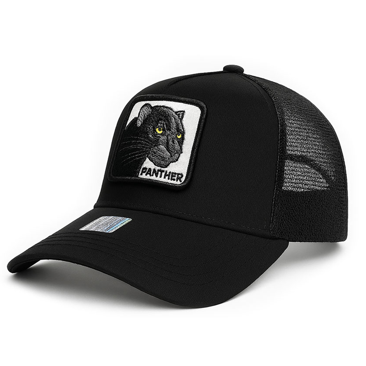 Foto 2 pulgar | Gorra Para Hombre Cerrada Knite Trucker Panther Bordada
