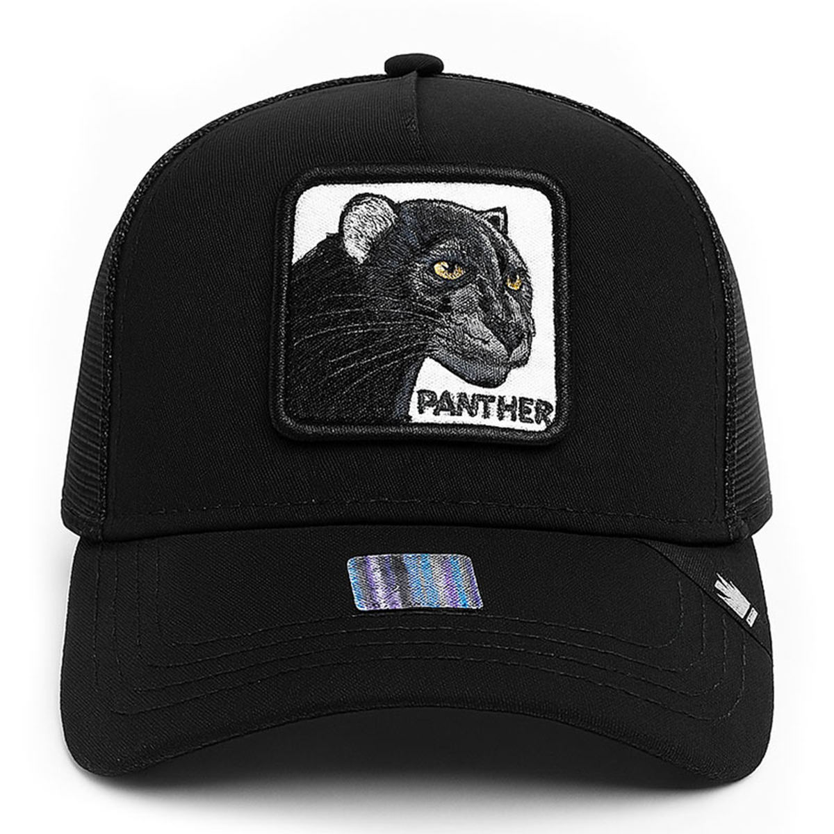 Foto 3 pulgar | Gorra Para Hombre Cerrada Knite Trucker Panther Bordada