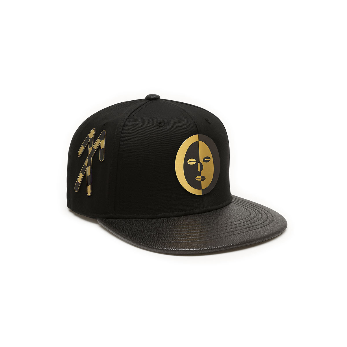 Foto 2 pulgar | Gorra Eleggua Knite Visera Tipo Piel Ajustable Hombre