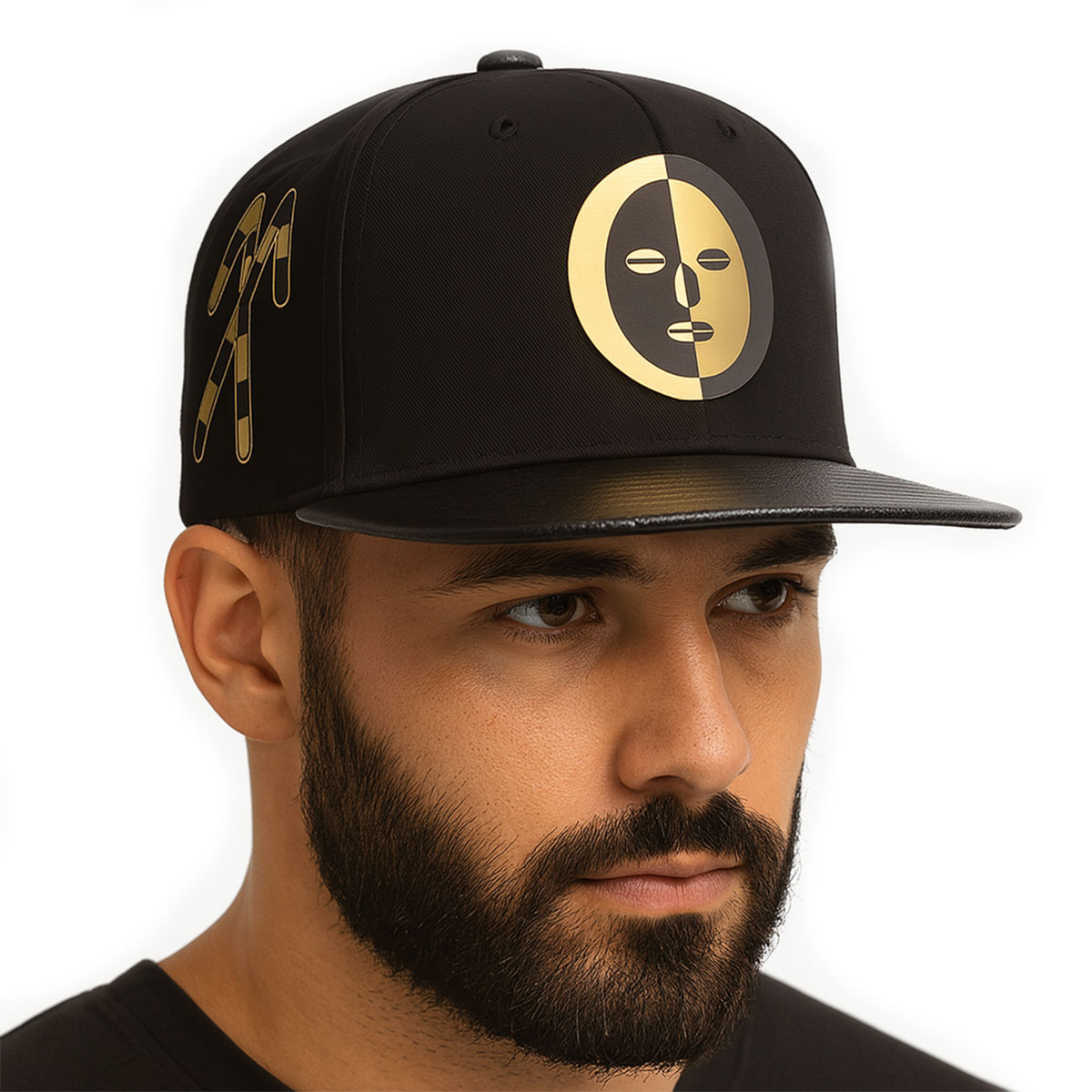 Foto 5 | Gorra Eleggua Knite Visera Tipo Piel Ajustable Hombre
