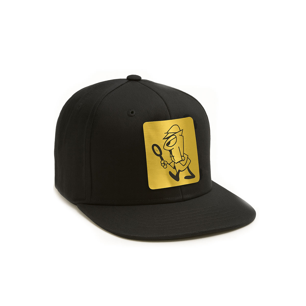Foto 1 | Gorra Inspector Negra Knite Visera Plana Ajustable Hombre