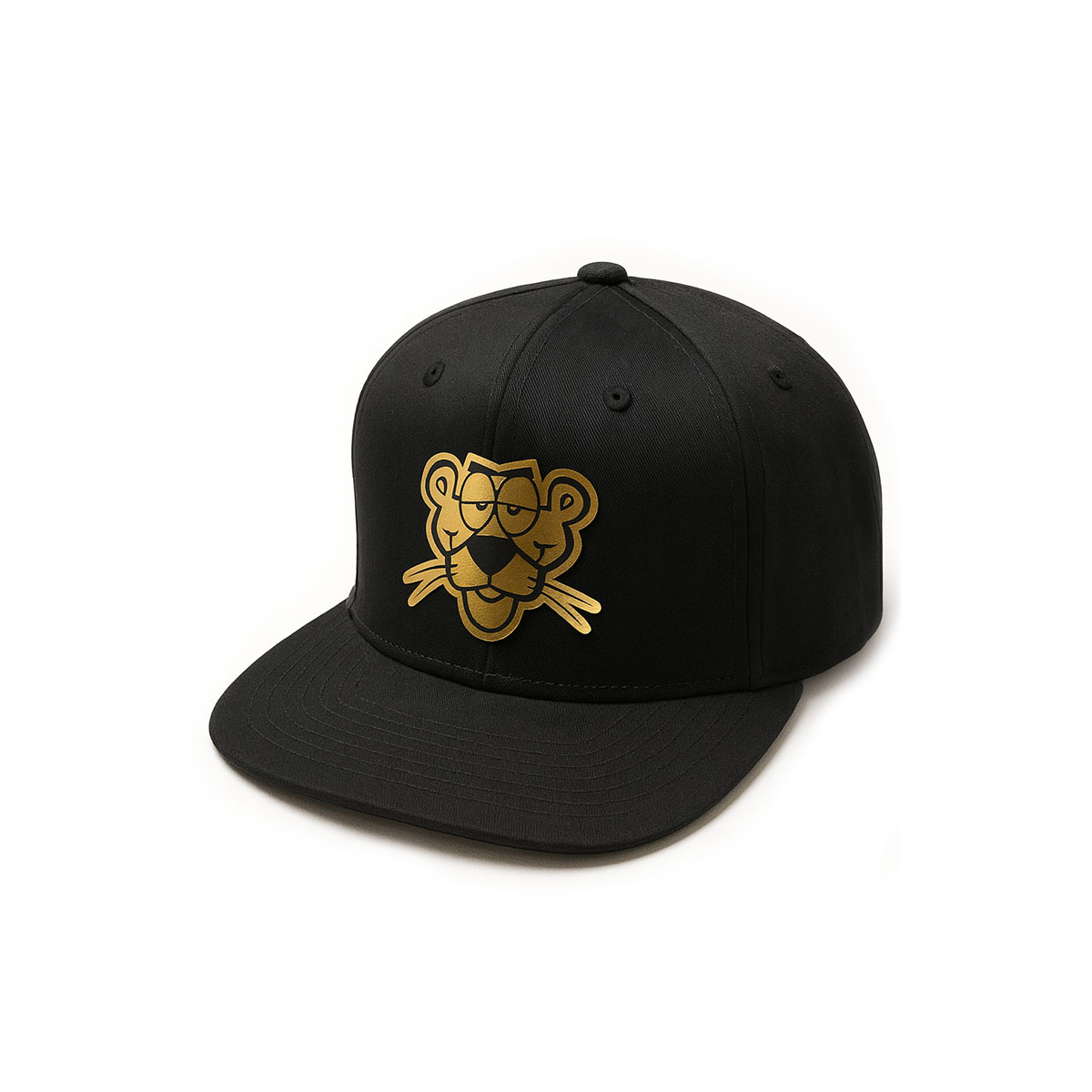 Foto 1 | Gorra Pink Panther Negra Knite Visera Plana Ajustable Hombre