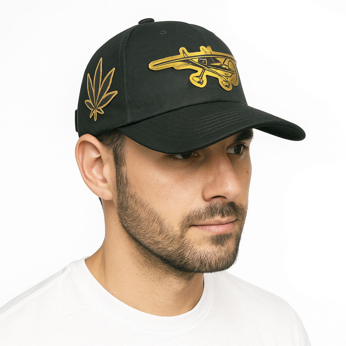 Foto 6 pulgar | Gorra Knite Buen Viaje Negra Gabardina Visera Hombre