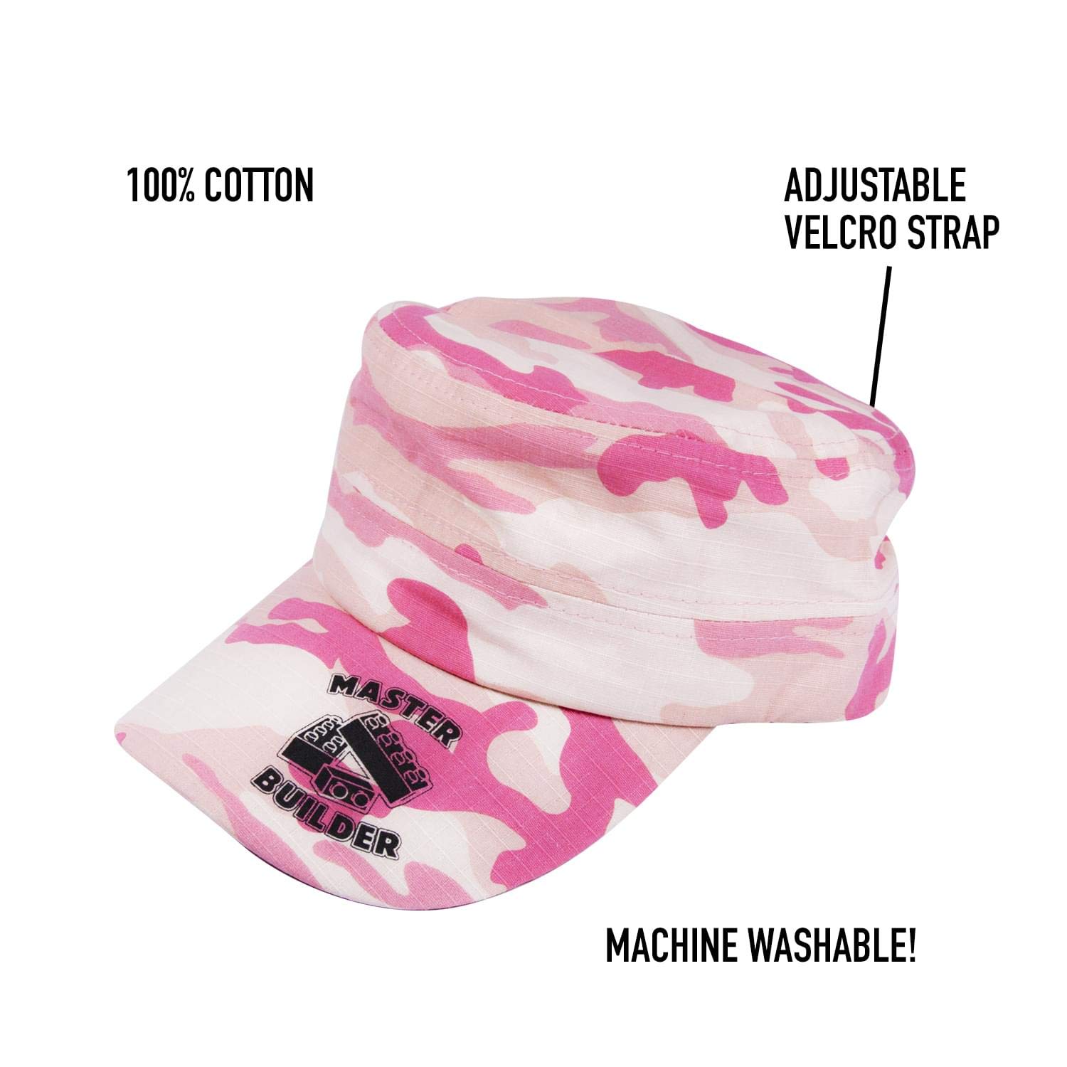 Foto 6 pulgar | Sombrero Spherewerx Llc Master Builder Camo Rosa Y Crema - Venta Internacional.