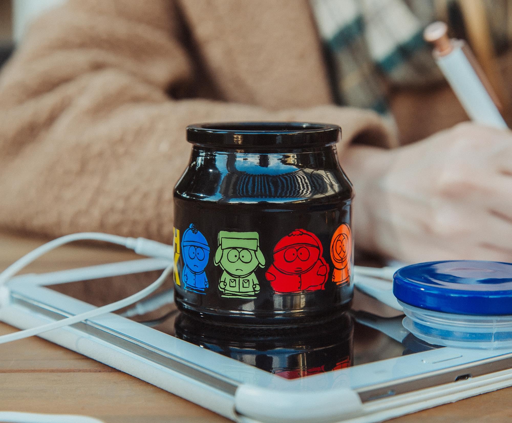 Foto 7 pulgar | Tarro De Vidrio Silver Buffalo South Park Characters  150 Ml - Venta Internacional.