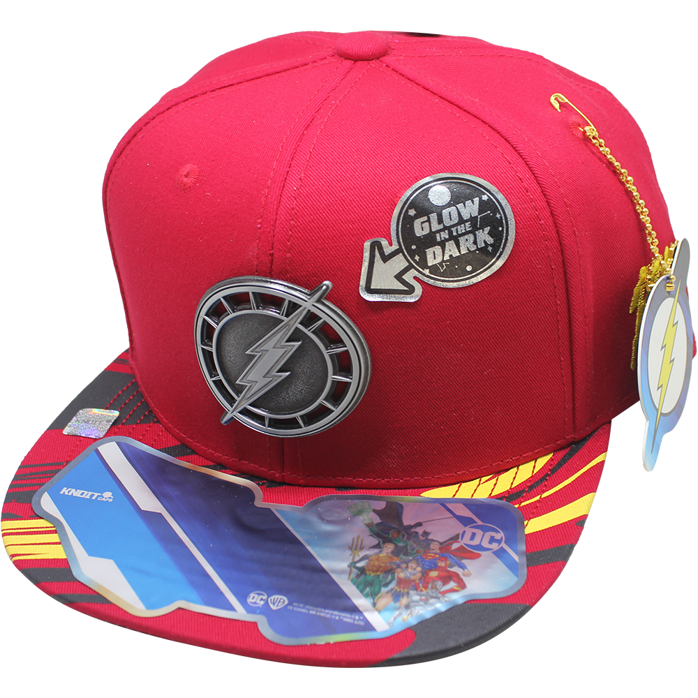 Foto 2 pulgar | Gorra The Flash Placa Fosforescente Tf401_a