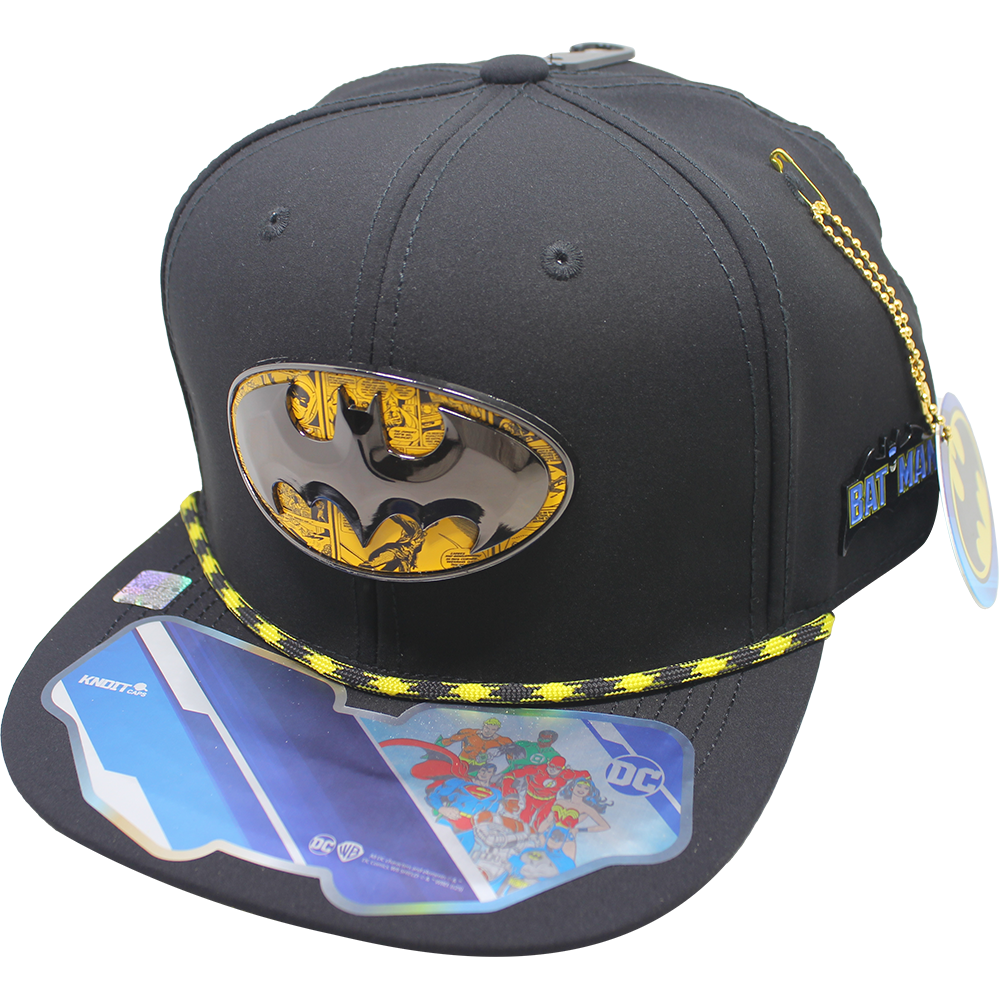 Foto 2 pulgar | Gorra Batman Placa Metálica Bm405_b