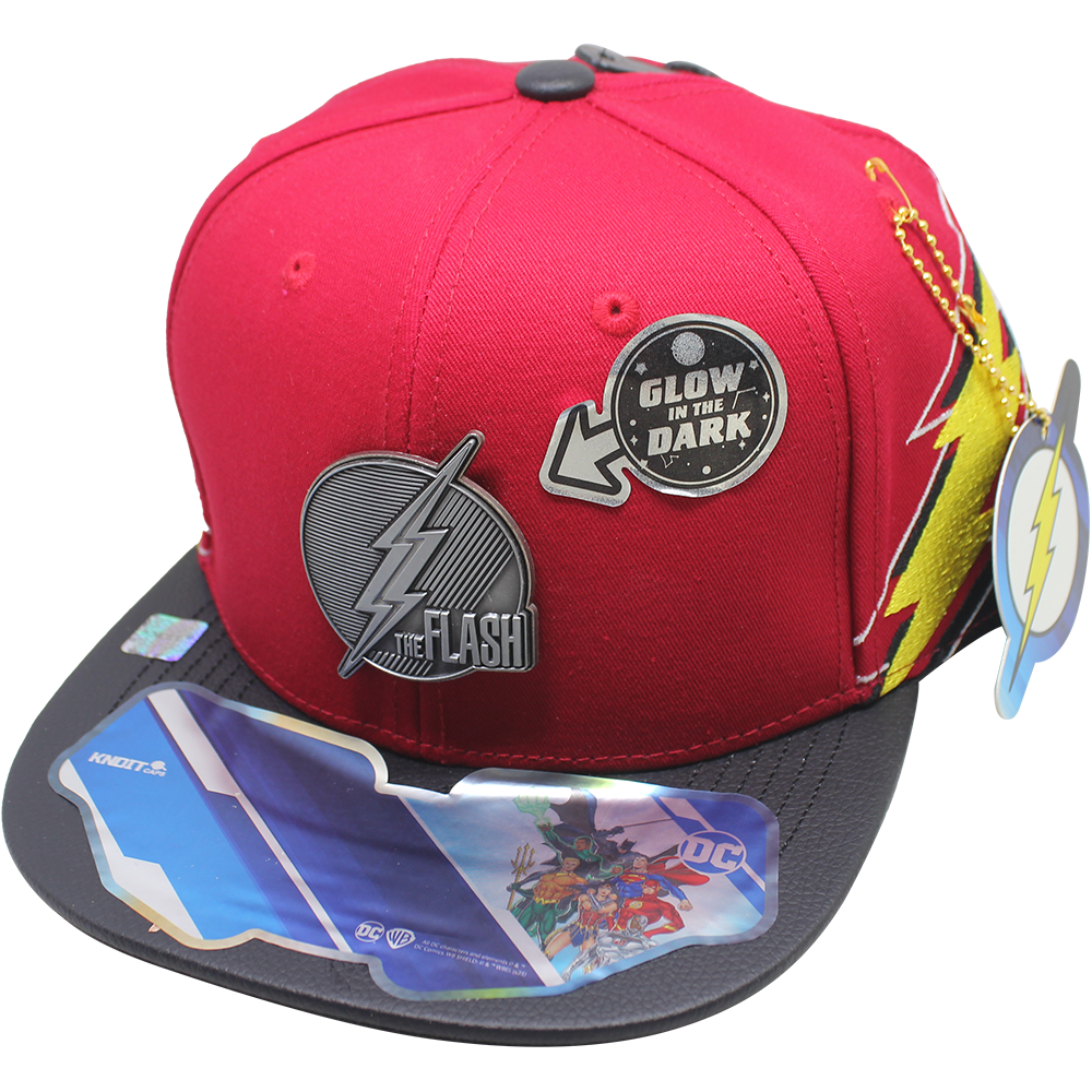 Foto 2 pulgar | Gorra The Flash Placa Fosforescente Tf402_a