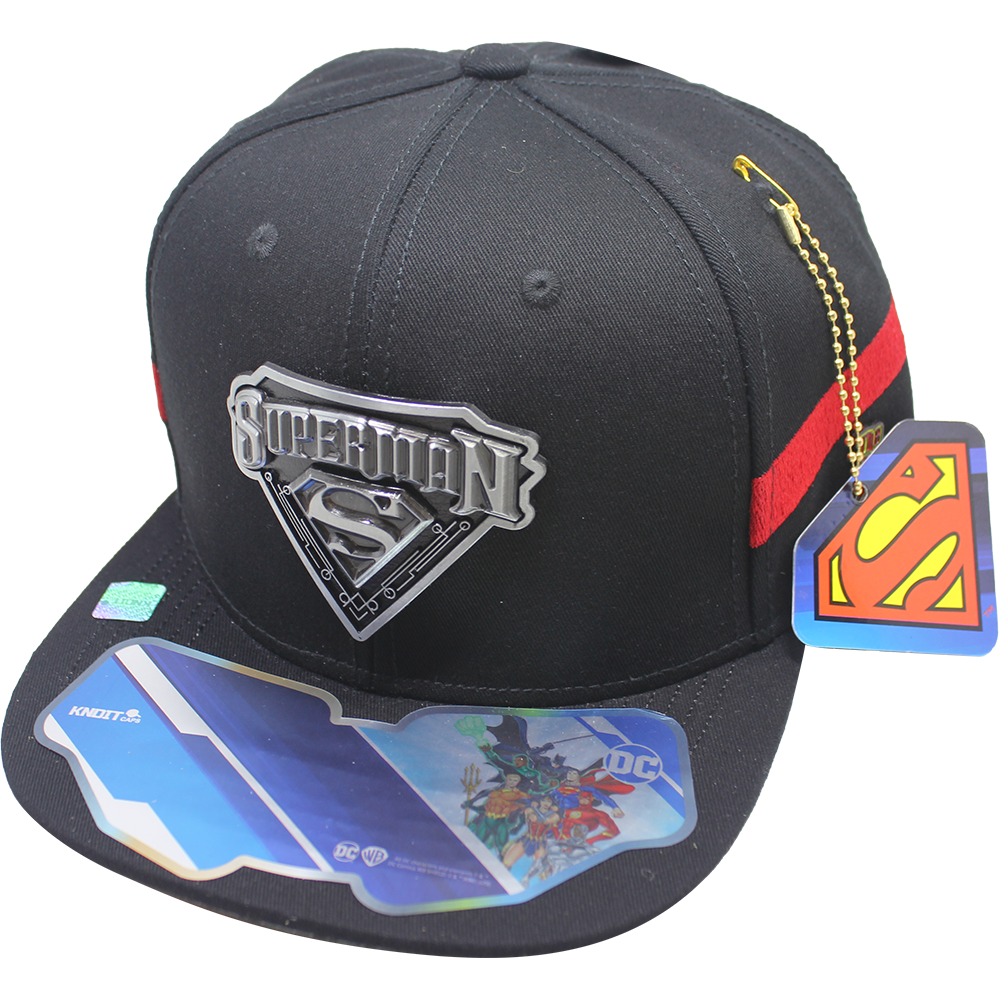 Foto 2 pulgar | Gorra Superman Placa Metálica Sm402_b