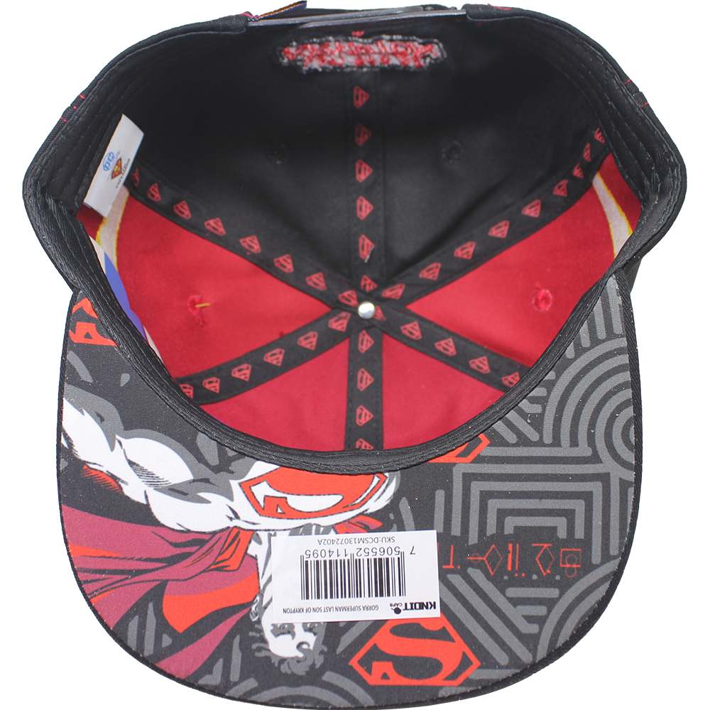 Foto 3 pulgar | Gorra Superman Placa Metálica Sm402_b