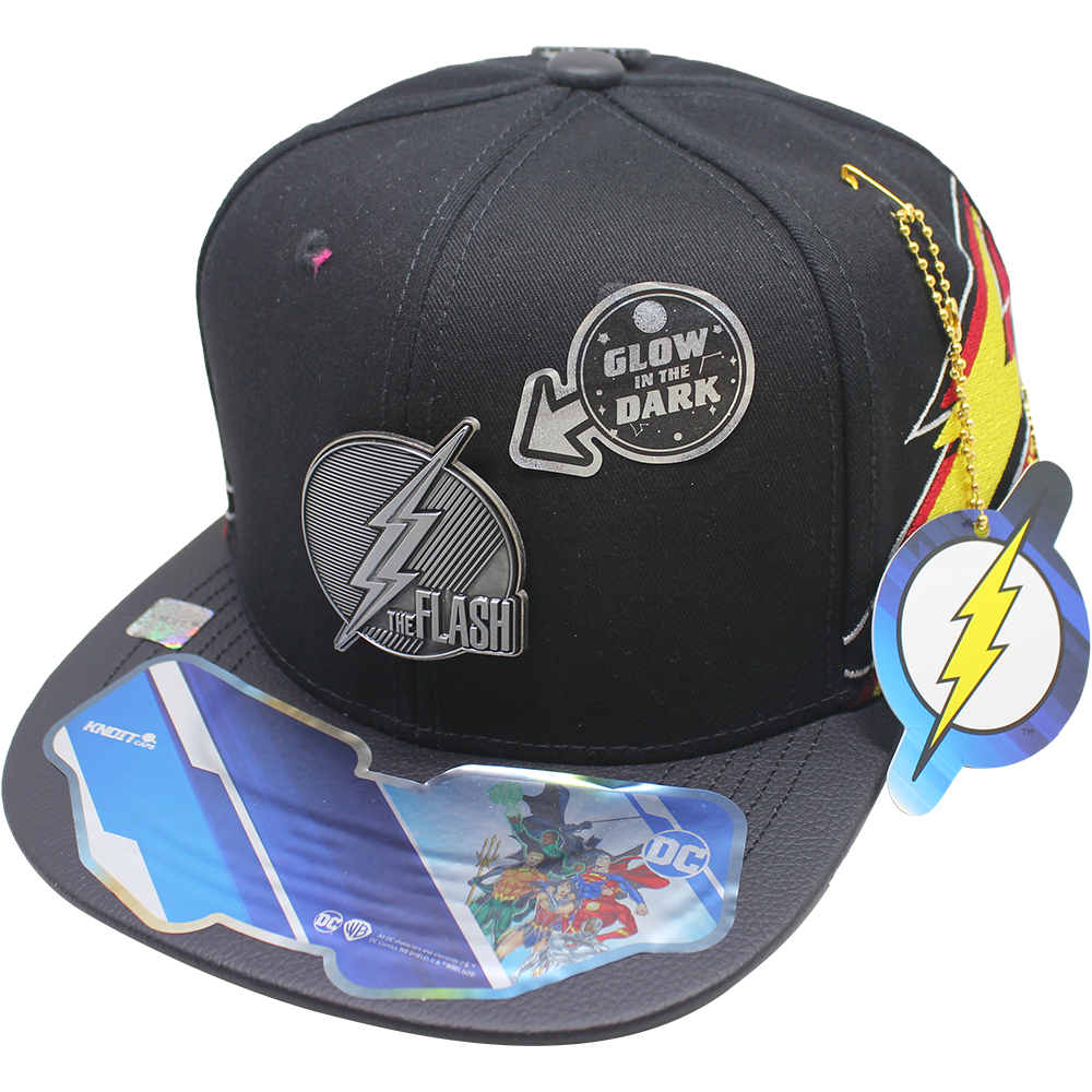 Foto 2 pulgar | Gorra The Flash Placa Fosforescente Tf402_b