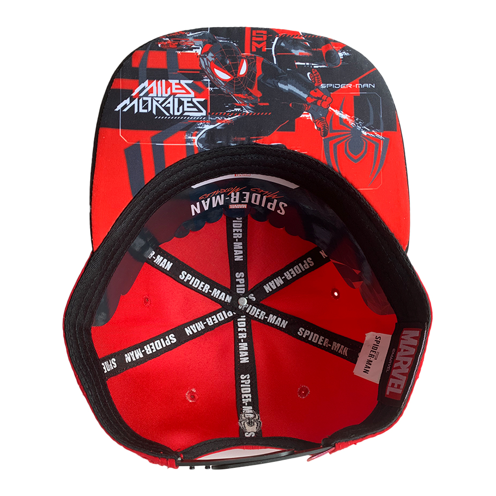 Foto 4 pulgar | Gorra Marvel Miles Morales Niño 54 cm color Negro