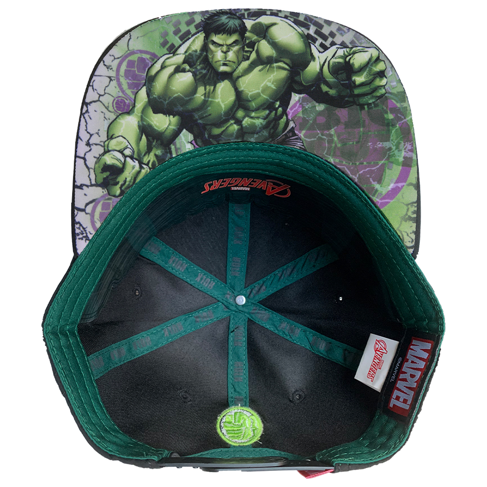 Foto 4 pulgar | Gorra Marvel Hulk Niño 54 cm color Negro