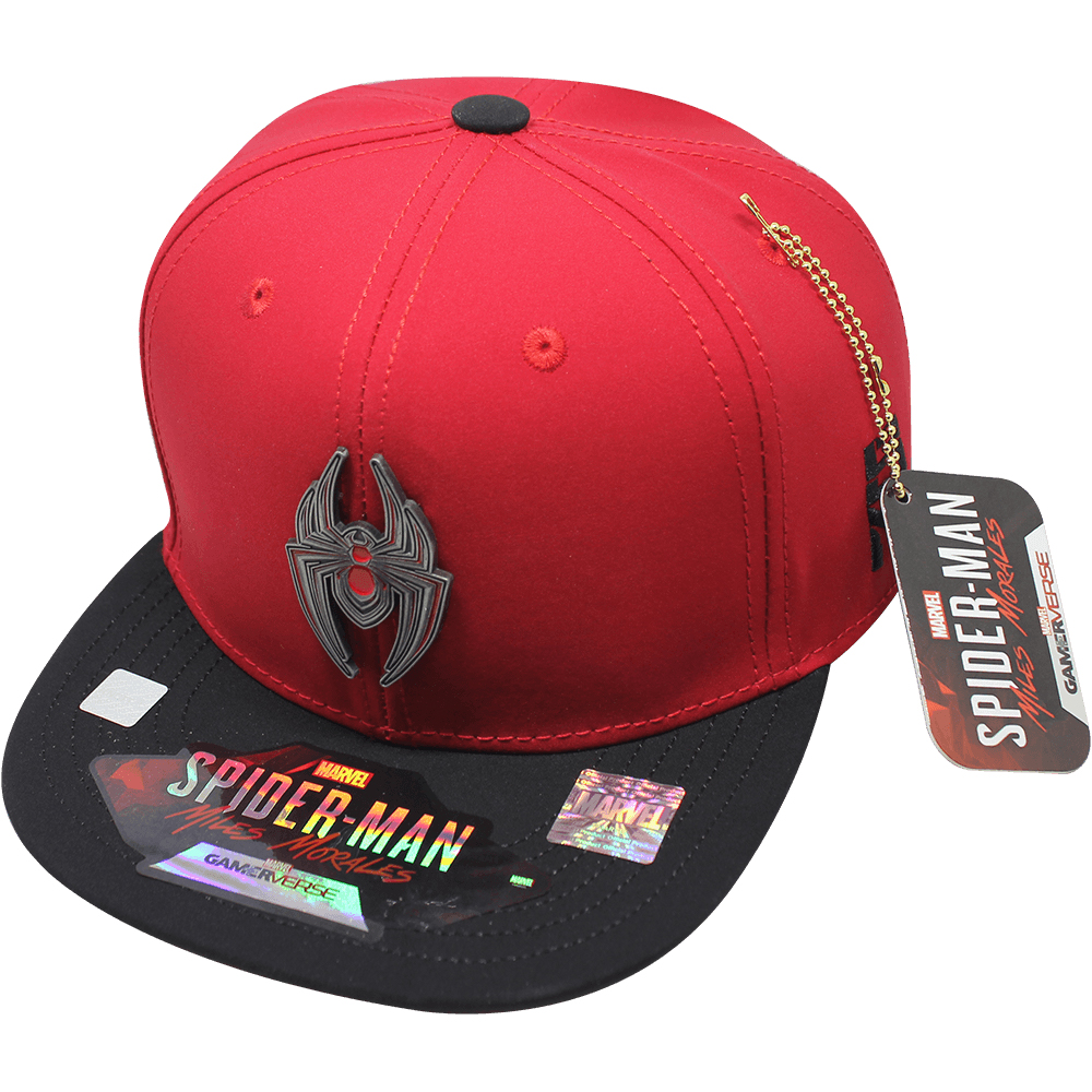 Foto 2 pulgar | Gorra Marvel Miles Morales Niño 54 cm color Rojo/Negro