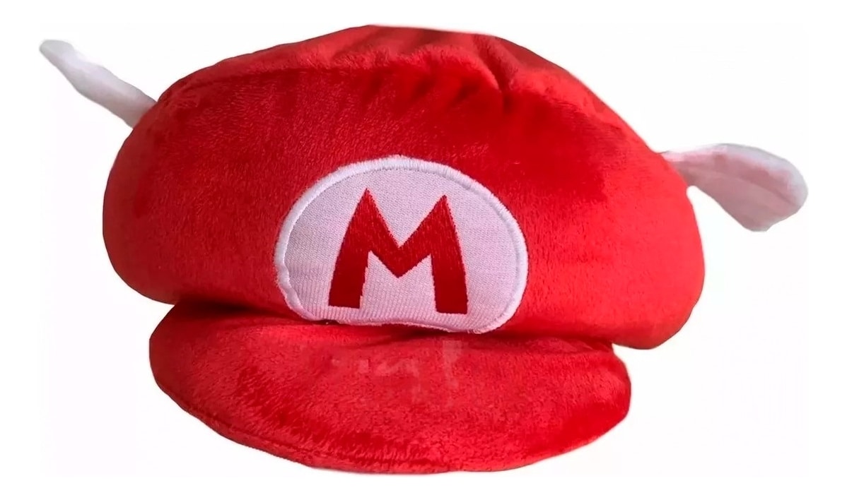 Gorro Mario Bros Y Luigi C/u, Rojo Mario $807