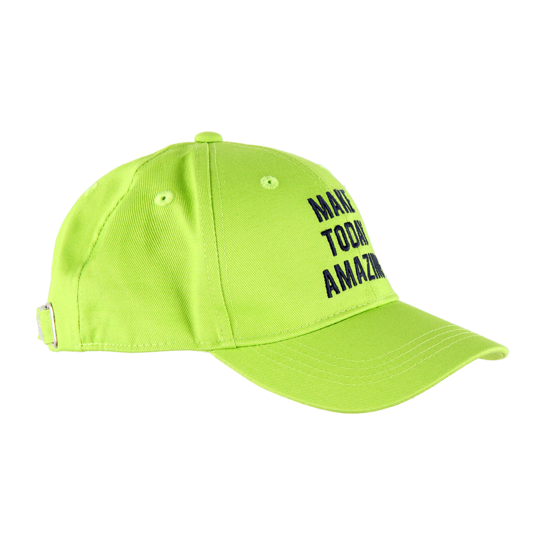 Foto 2 pulgar | Gorra De Sarga Verde Unisex Boboli