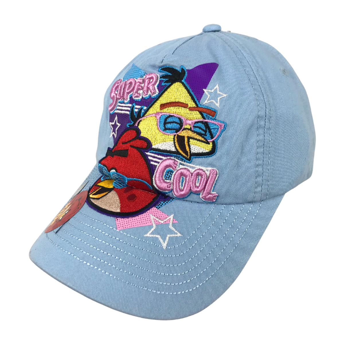 Foto 2 | Kit 2 Piezas Gorra Infantil Angry Birds Color Azul