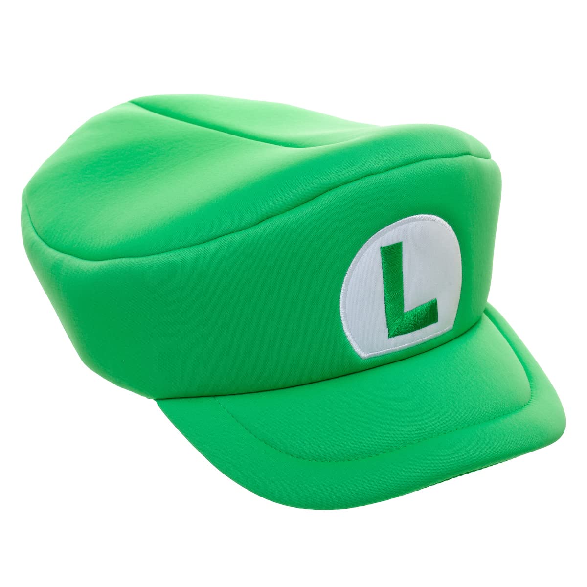 Foto 4 pulgar | Gorra Bioworld Super Mario Bros Luigi L Patch, Boina Verde Para Adulto - Venta Internacional.
