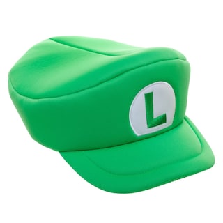 Foto 3 | Gorra Bioworld Super Mario Bros Luigi L Patch, Boina Verde Para Adulto - Venta Internacional.