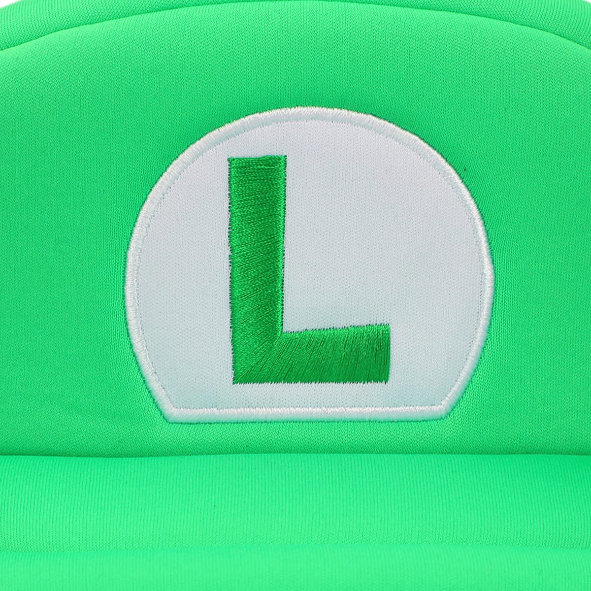 Foto 5 pulgar | Gorra Bioworld Super Mario Bros Luigi L Patch, Boina Verde Para Adulto - Venta Internacional.