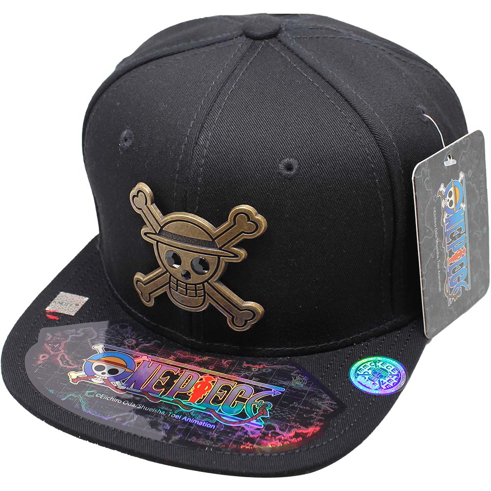 Foto 2 pulgar | Gorra Infantil One Piece Logo Luffy 22-6-53a Negro