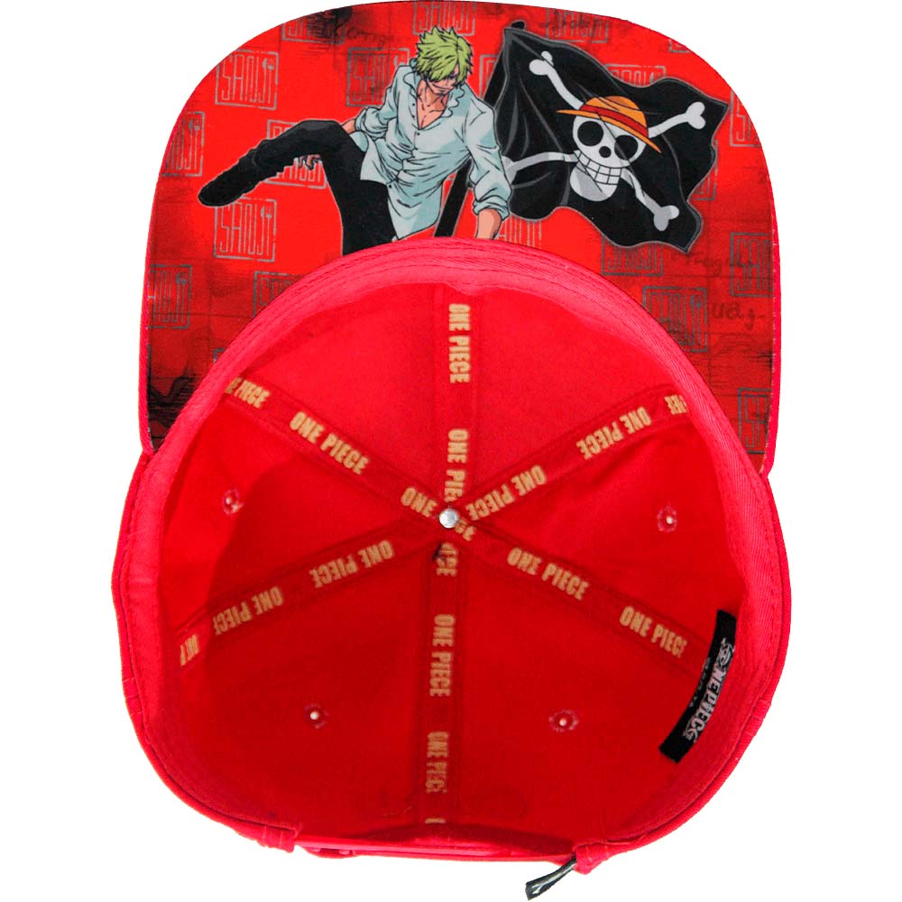 Foto 3 pulgar | Gorra Infantil One Piece Logo Sanji 22-5-53c