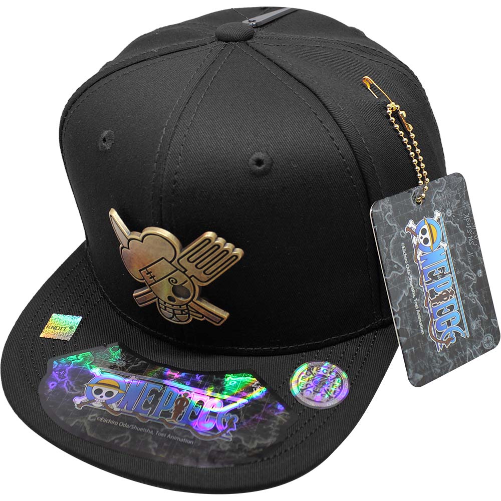 Foto 2 pulgar | Gorra Infantil One Piece Logo Sanji 22-5-53a Negro