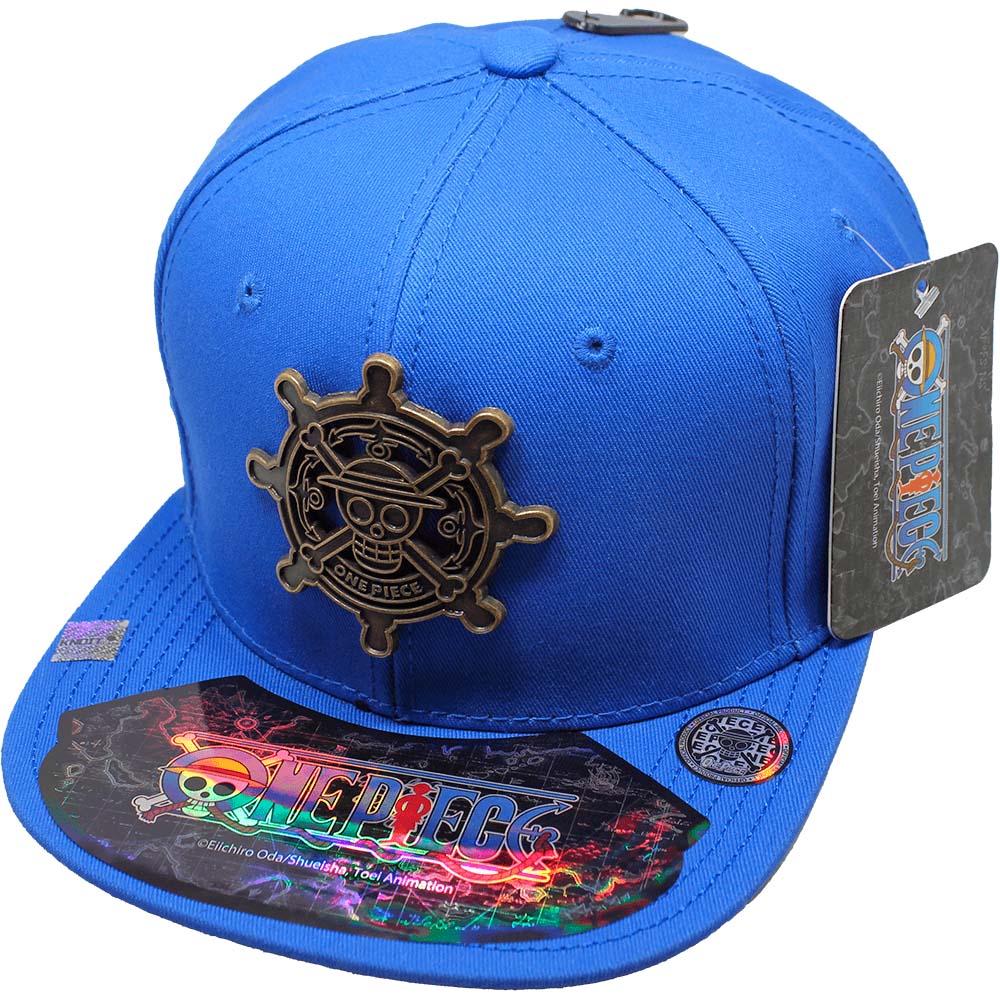 Foto 2 pulgar | Gorra Infantil One Piece Logo Luffy 22-7-53a Azul Rey