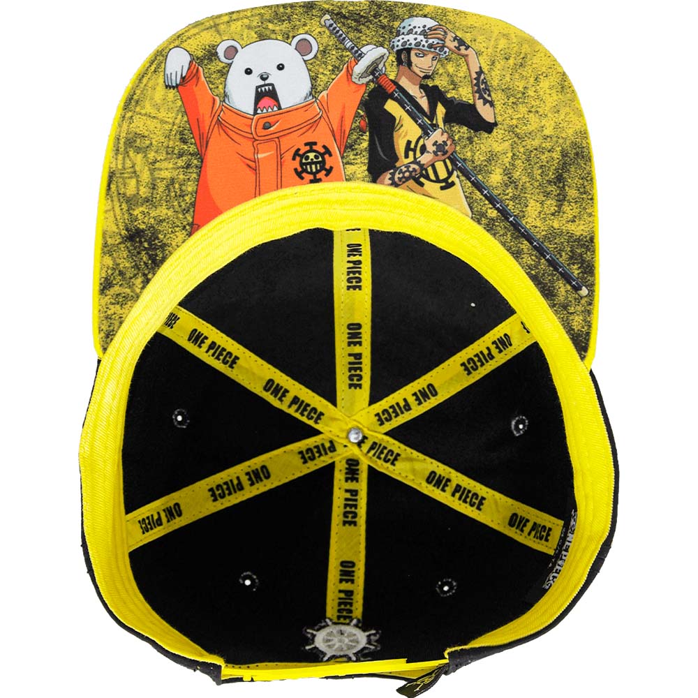 Foto 3 pulgar | Gorra Infantil One Piece Logo Low Negro con Amarillo Talla 53 cm