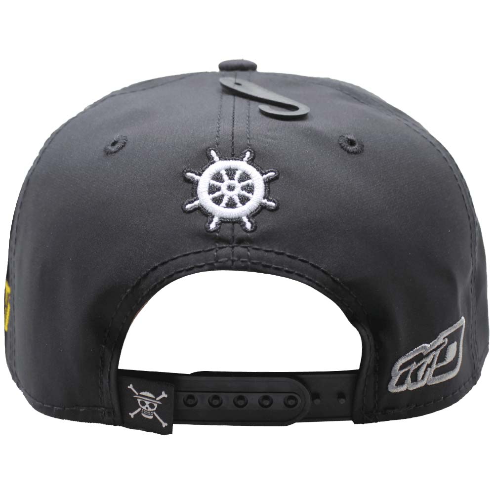 Foto 4 pulgar | Gorra Infantil One Piece Logo Low Negro con Amarillo Talla 53 cm