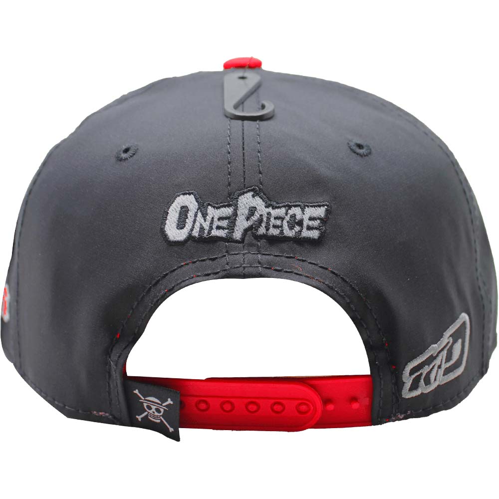 Foto 3 pulgar | Gorra Infantil One Piece Logo Brook Negro con Rojo Talla 53 cm