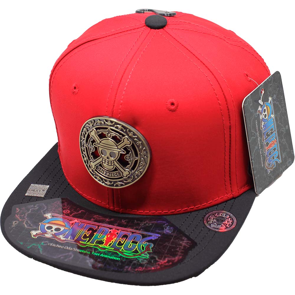 Foto 1 | Gorra Infantil One Piece Logo Luffy Rojo con Negro Talla 53 cm