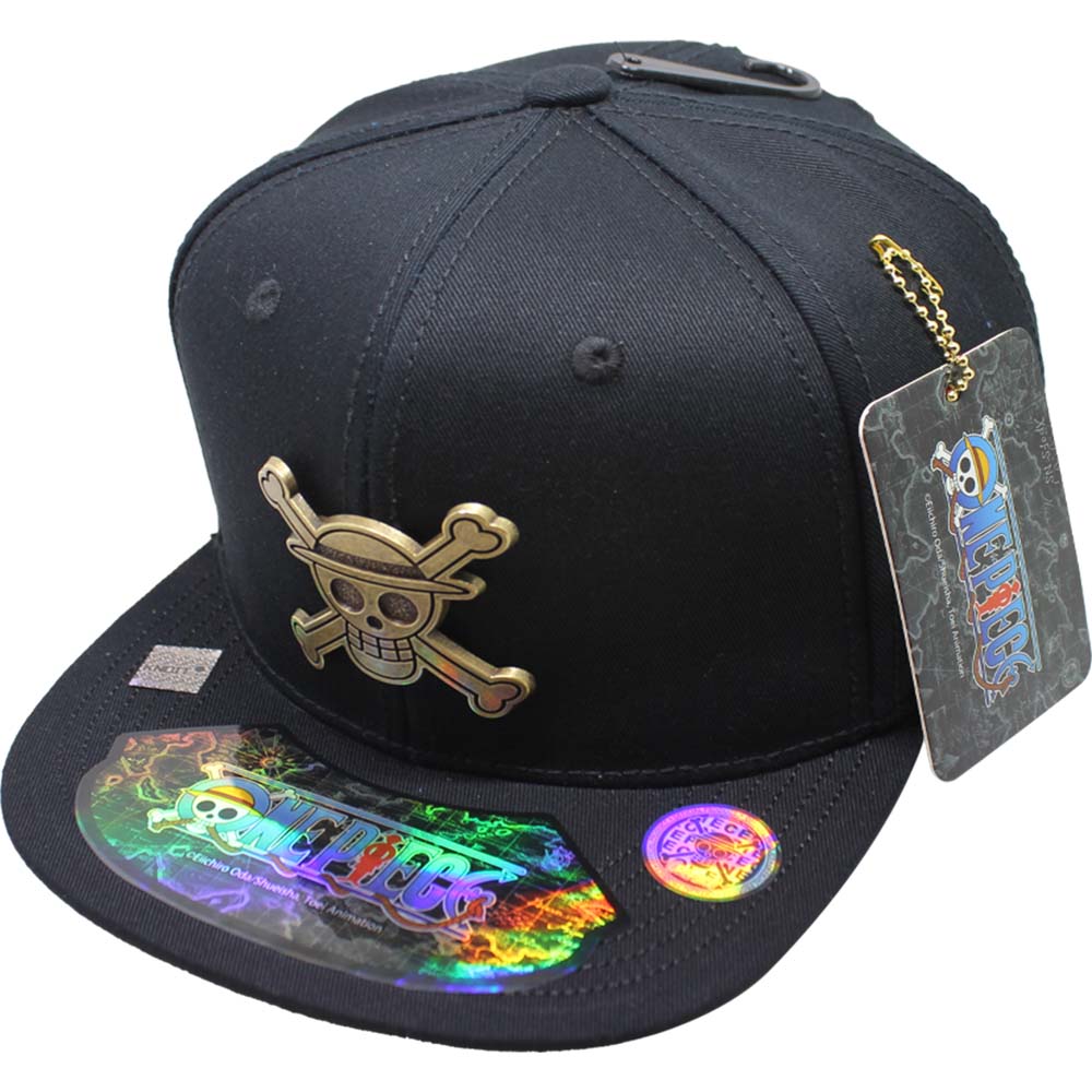 Foto 2 pulgar | Gorra Infantil One Piece Negra Talla 53 cm