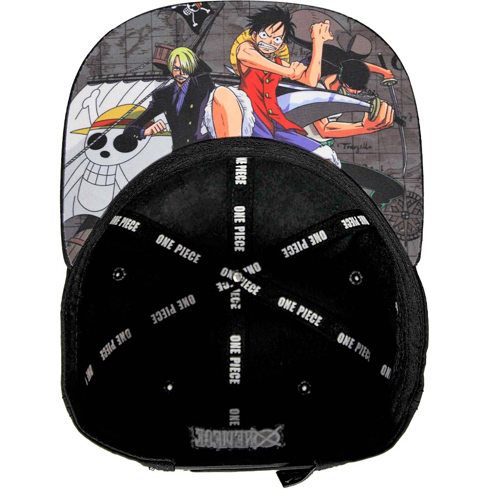 Foto 3 pulgar | Gorra Infantil One Piece Logo Barco Azul Rey Talla 53 cm