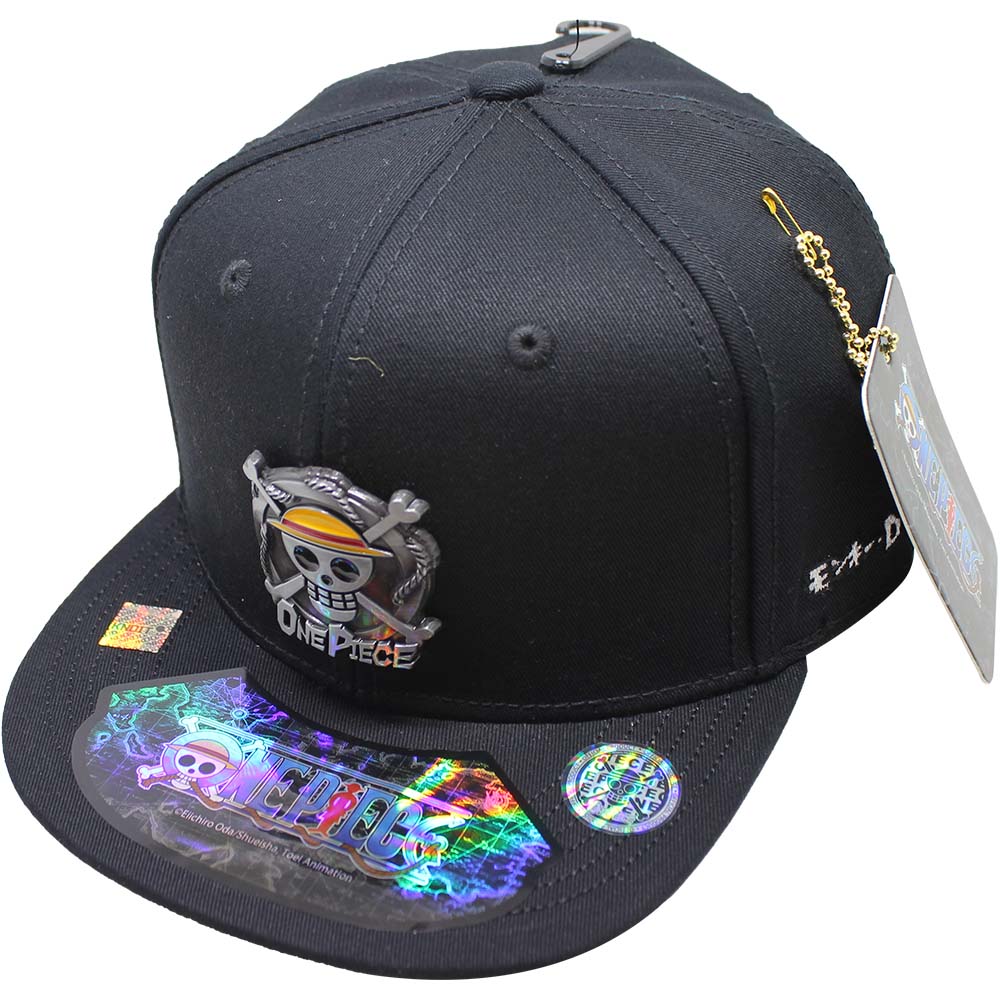 Foto 2 pulgar | Gorra Infantil One Piece Negra Talla 53 cm