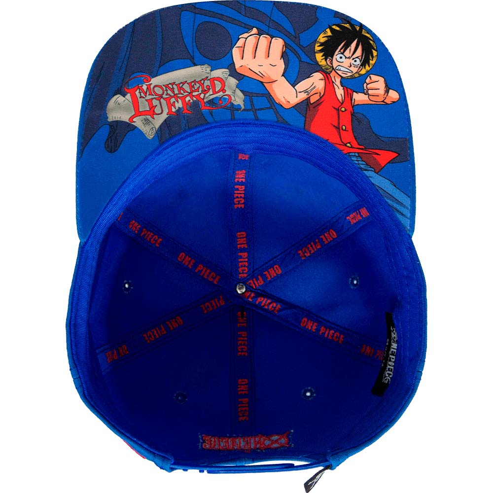 Foto 4 pulgar | Gorra Infantil One Piece Azul Talla 53 cm