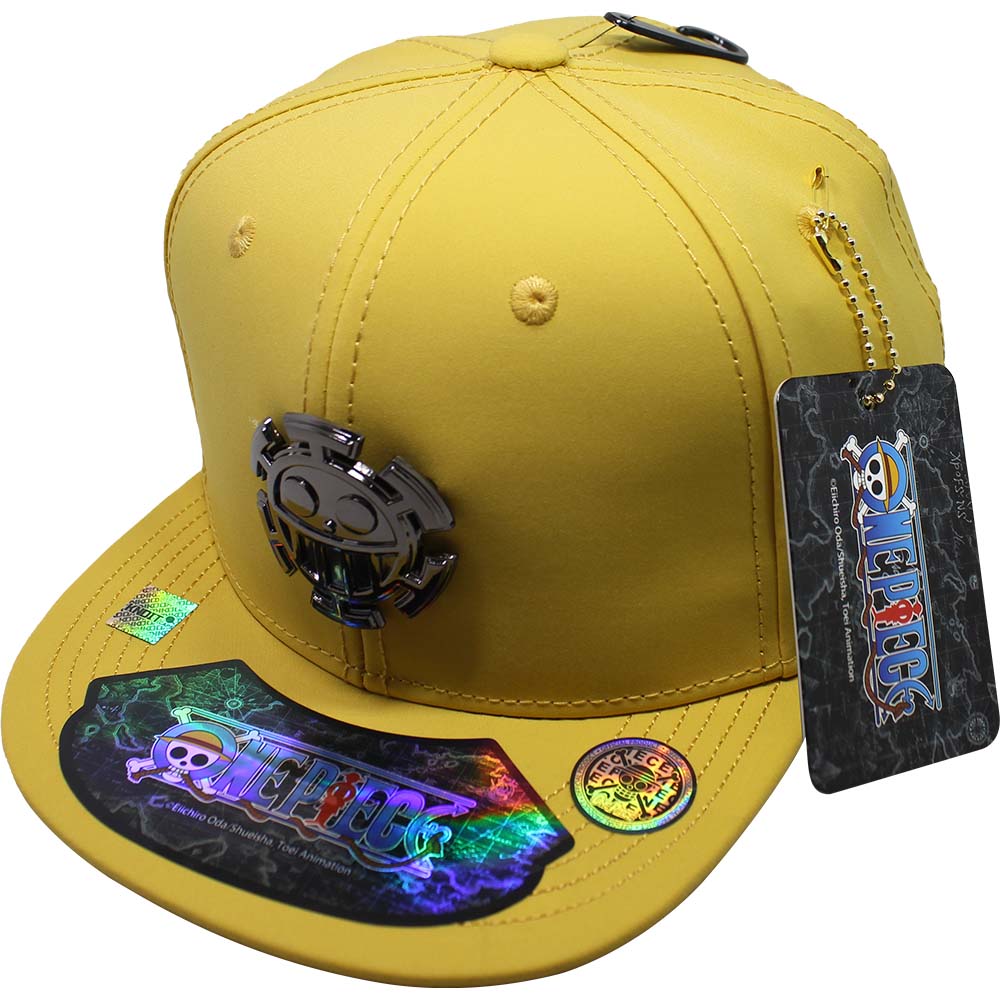 Foto 2 pulgar | Gorra Infantil One Piece Logo Low Amarillo Talla 53 cm