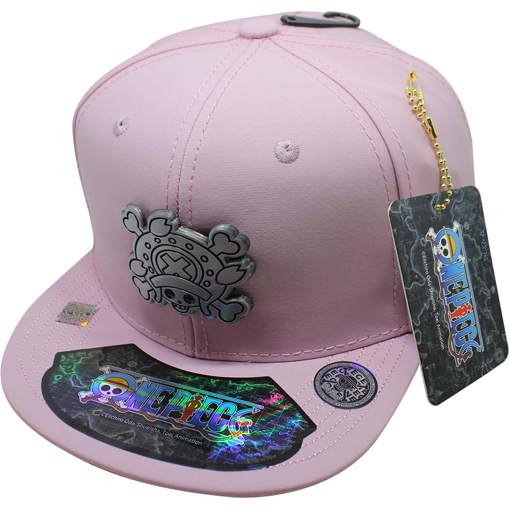 Foto 2 pulgar | Gorra Infantil One Piece Logo Chopper Rosa Talla 53 cm