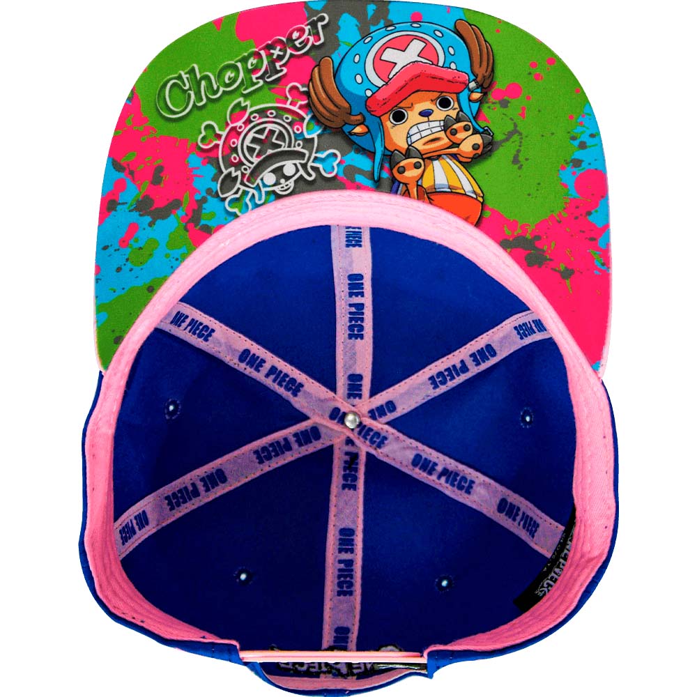 Foto 3 pulgar | Gorra Infantil One Piece Logo Chopper Rosa Talla 53 cm