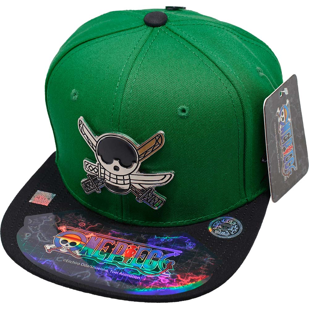 Foto 2 pulgar | Gorra Infantil One Piece Verde Talla 53 cm