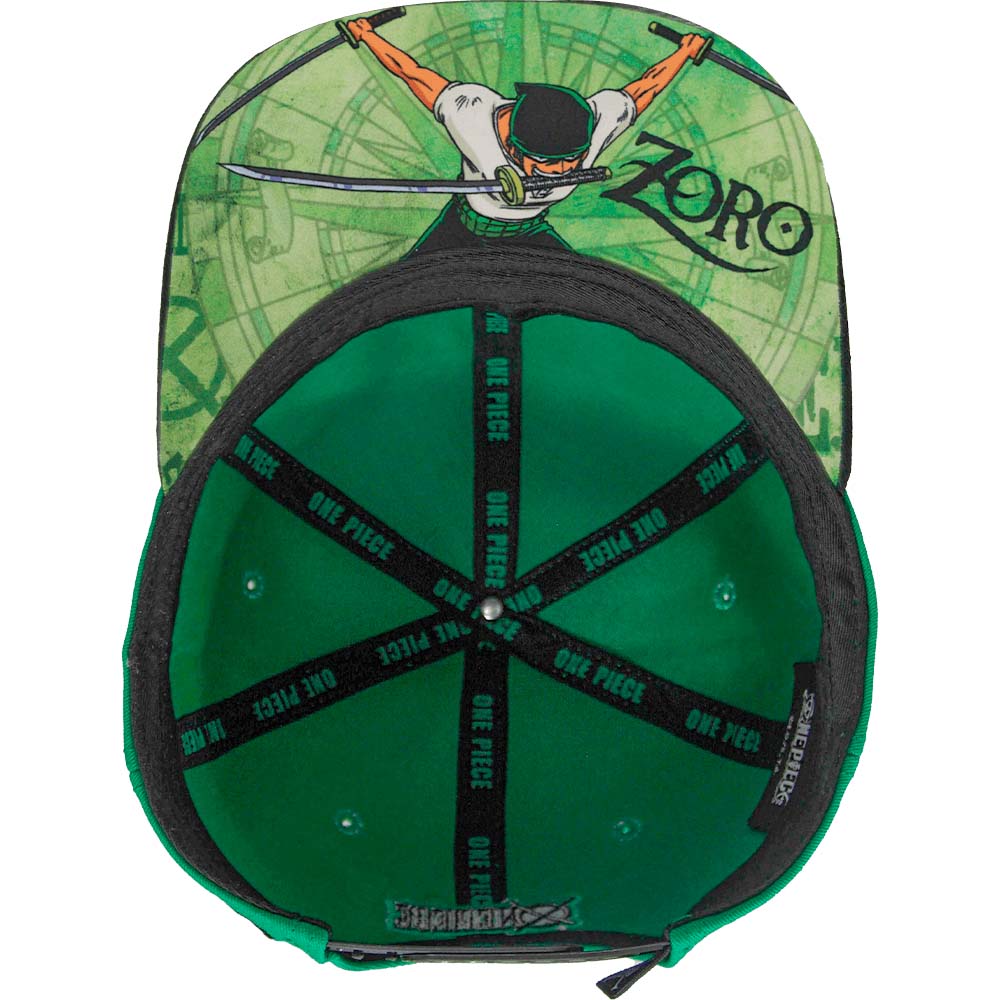 Foto 4 pulgar | Gorra Infantil One Piece Verde Talla 53 cm