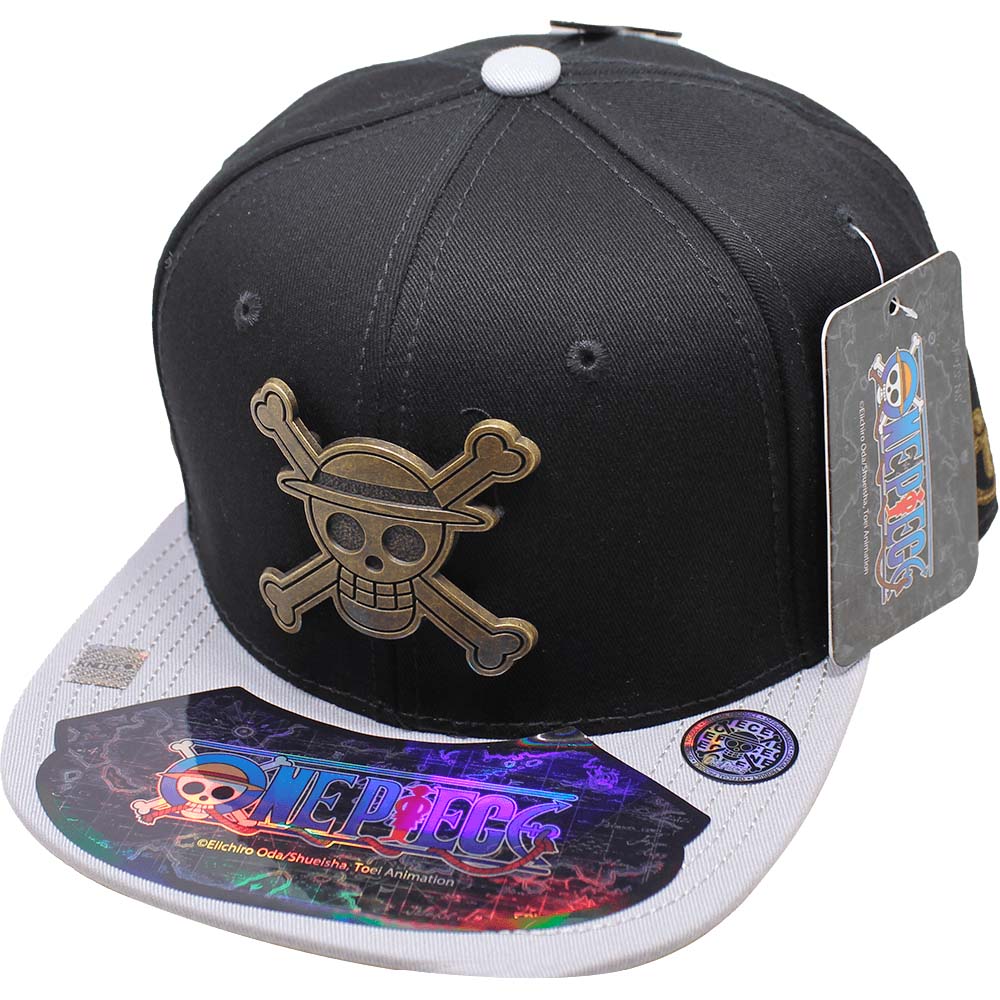 Gorra Infantil One Piece Negra Talla 53 cm