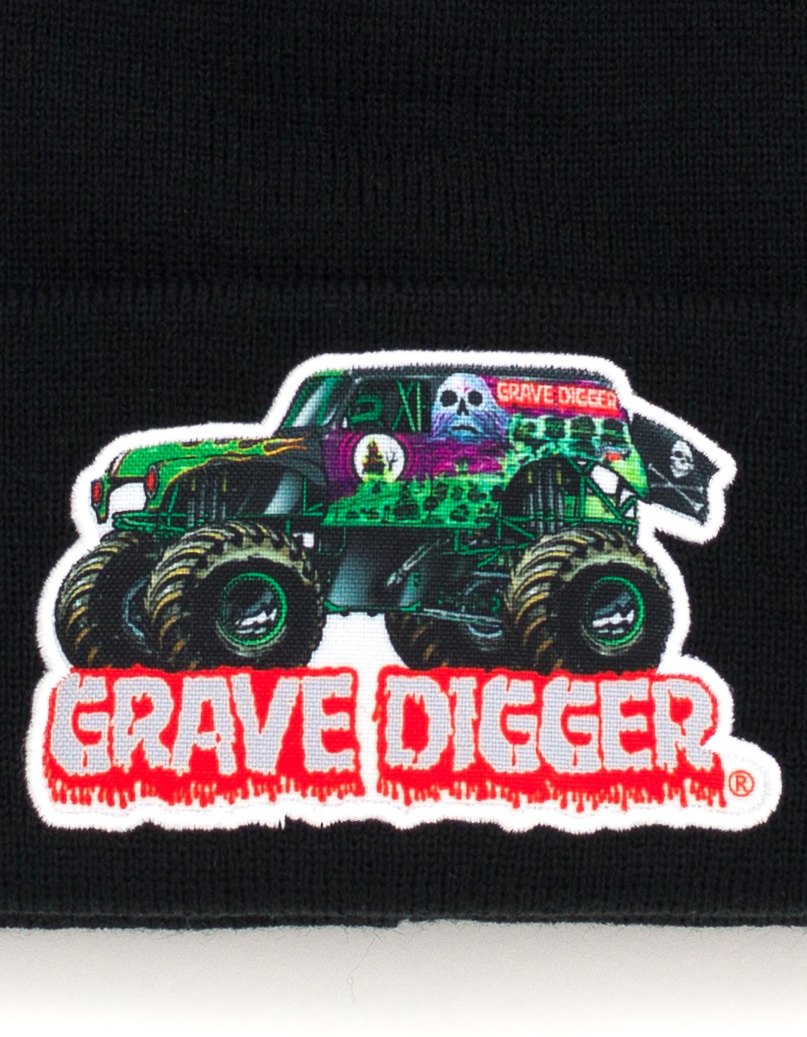 Foto 6 pulgar | Gorro De Invierno Monster Jam Grave Digger Newborn Black - Venta Internacional.