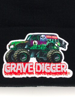 Foto 5 | Gorro De Invierno Monster Jam Grave Digger Newborn Black - Venta Internacional.