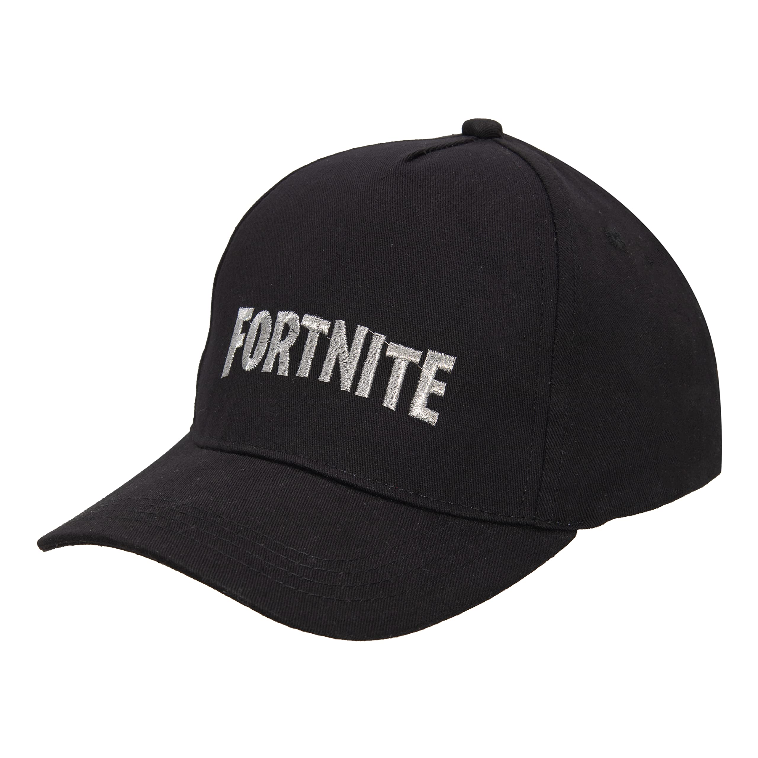 Gorra De Béisbol Fortnite Para Niños Negra Y Plateada - Venta Internacional.