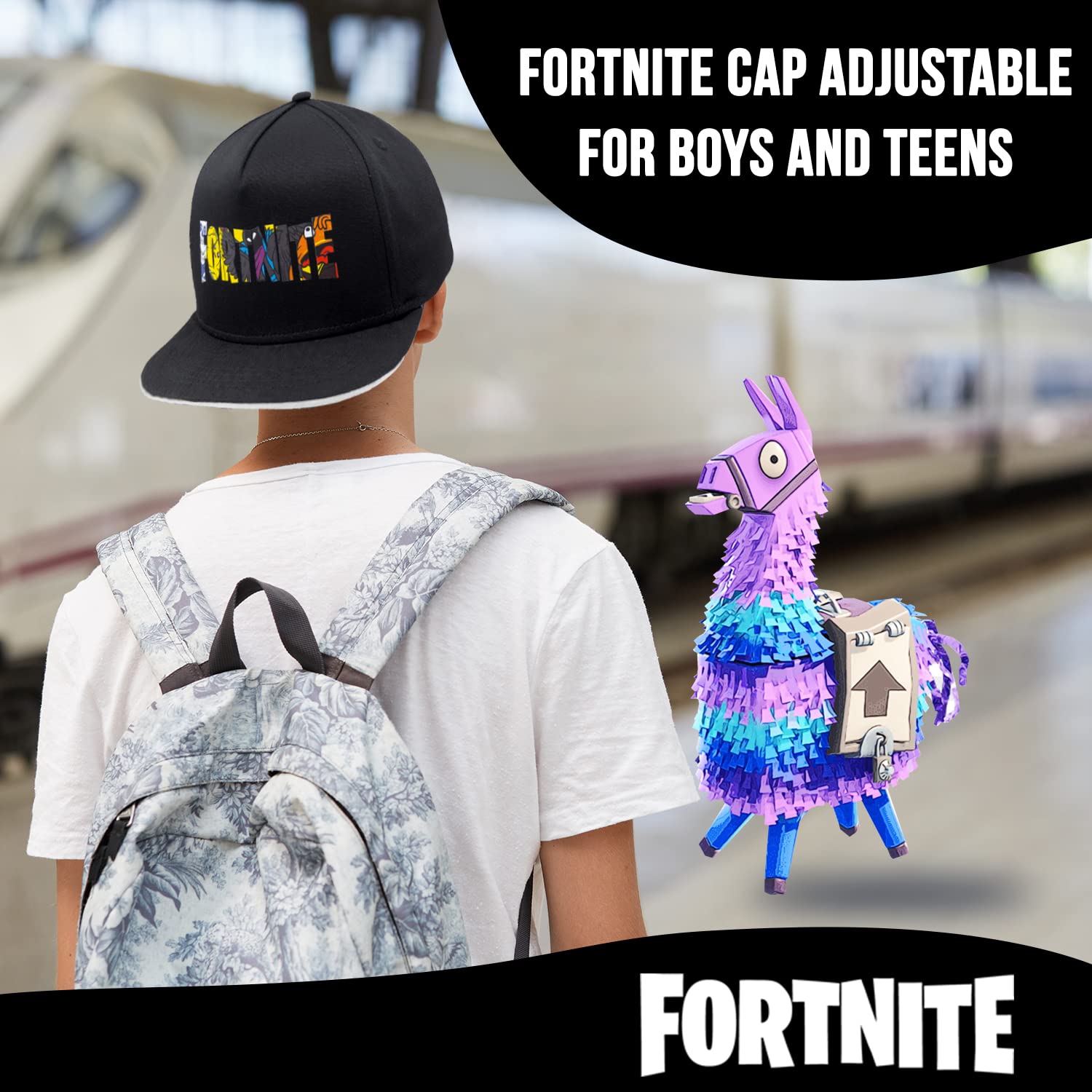 Foto 4 pulgar | Gorra De Béisbol Fortnite Para Niños, Color Rojo, Diseño Marvel - Venta Internacional.
