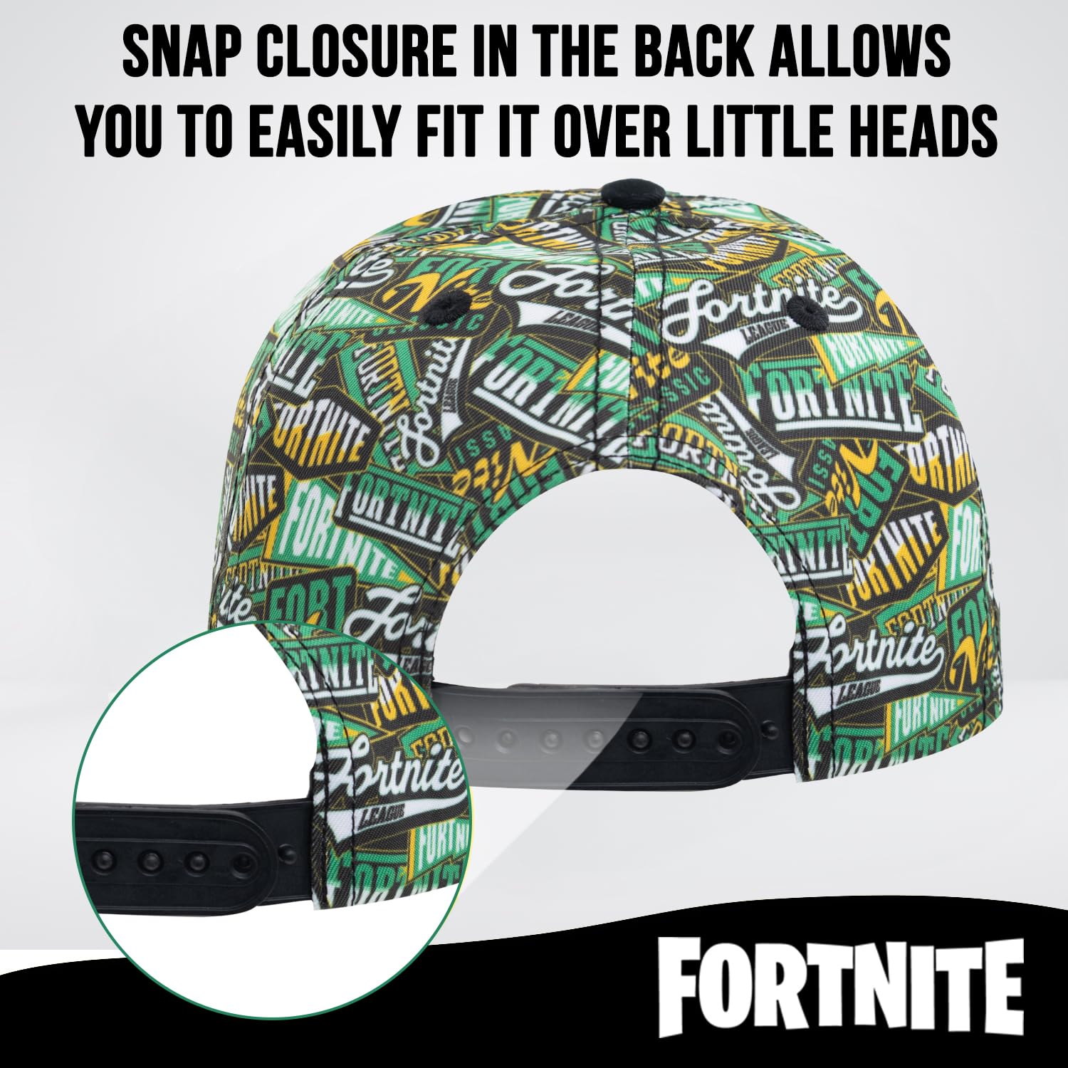 Foto 5 pulgar | Gorra De Béisbol Fortnite Para Niños, Gorra Ajustada Y Gorra Hecha De Calidad - Venta Internacional.