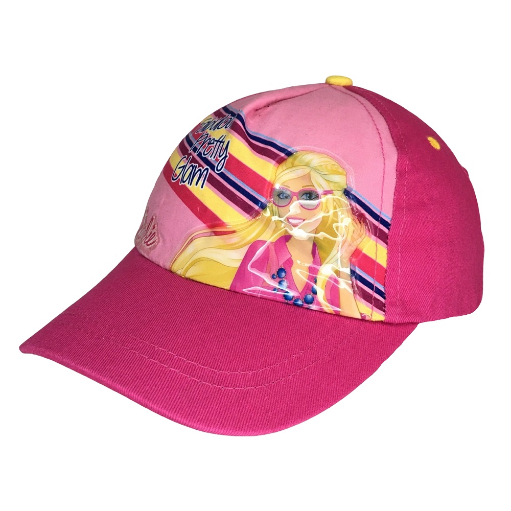 Foto 3 pulgar | Gorra Infantil  Barbie color Rosa Ruz para Niña